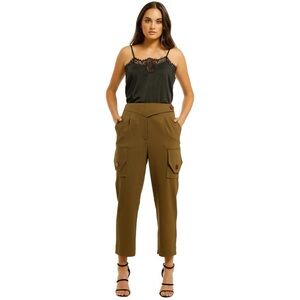 Nicholas Olive Green Sz 2 (fits like sz 6)Cargo Trouser Pant